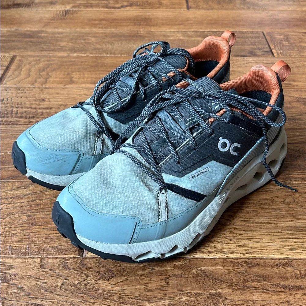 On Running Cloudhorizon Waterproof Hiking Shoes Sneakers Cushioned Mens Size 8 - Picture 6 of 11